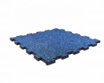 Foam bottom rubber floor mat/  indoor interlock rubber mat /sound insulation floor mat