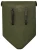 Import Folding Spade with Bag, Olive Green Comparable Bundeswehr / US Army Military Shovel / Field Spade (Entrenching Tool) from China
