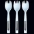 Import Food Grade 7 inch Disposable Plastic Spoon Fork from China