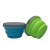Food grade wholesale microwave salad collapsible silicone bowl,baby silicone foldable bowl,salad silicone folding bowl