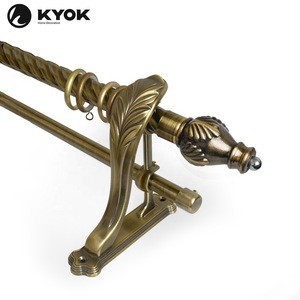For Wholesale new design  Curtain Poles high quality  curtain rods and rails for home decor