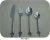 Import Forged Knot Cutlery Flatware Set from India