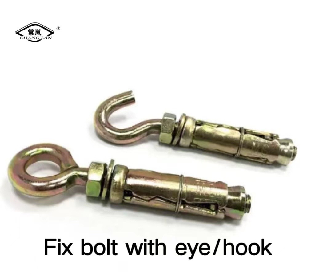 Four-Pieces Three-Pieces Fix Bolt with Hook Fix Bolt with Eye