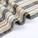 Free sample stripe luxury viscose jacquard print fabric