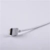 Free Shipping Accessory 4pin RGB led 5050 Male Flat Cable Connector for Color LED Flexible Strip Light