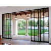 French Villas Style Customized Color Balcony Automatic Thermal Insulation Glass Sliding Door