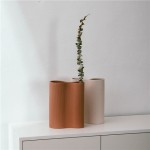 fresh design modern nordic matte color clay wedding decoration ceramic vases for home decor
