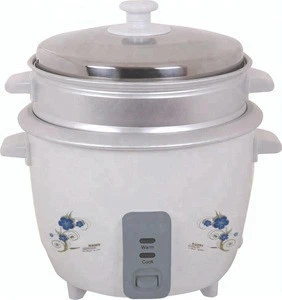 Stainless Steel Inner Pot Full Body Cylinder Electric Rice Cooker with  Glass Lid - China Rice Cooker and Rice Cooker Electric price