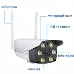 Full Colour Night Vision cctv camera sale ip Gate Motion Detection waterproof Cmos Cloud IP Camera smart cc tv camera