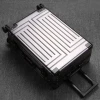Full Portable Suitcase 100 Premium Aluminum Frame Luggage Travel Aluminum Rod Luggage Low MOQ
