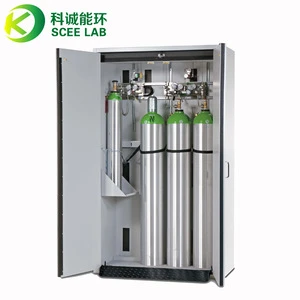 Full Steel Lab Explosion-Proof Hospital Cabinet High Quality  Laboratory Gas Cylinder Cabinet