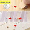 furniture accessories adhesive plastic screw caps /screw hole covers