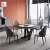 Import Furniture dining room modern design round ceramic dining table from China