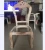 Import furniture frame carving wood Chair Frame unfinished wood chair frames wooden dining chair with the french style from China