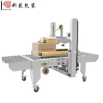 Fx600 Automatic Carton Sealing Machine for Connecting with Automatic Carton Box Filling Sealing Machine Line for Granules, Powder, Rice, Seeds, Grains, Flour