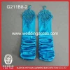 G211B8-2 Classics Elegant Fingerless Satin Wedding Bridal Glove