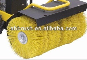 gas powered brush sweeper/road sweeping brush