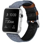 Genuine Leather Strap Wrist Watch Bands Customized Logo for Apple Smart Watch Series 1/2/3/4/5/6/SE