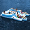 Giant 4 Person Inflatable Lake Raft Pool Float Ocean Floating Huge Water island