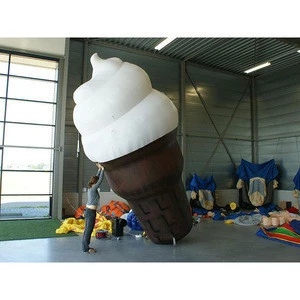 giant advertising inflatable ice cream cone for outdoor
