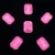 Import Glass Crystal 13*18MM Jelly Candy Rectangle Shape Glue On Rhinestone Beads Applique Handicraft Diy from China