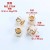 Import Gold Drawstring Buckle Adjustable Rope End Stopper Custom Metal Cord Stopper For Garment from China