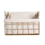 Import Gold wire storage baskets different size metal wire food organizer storage with white liner from China