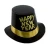 Import Golden-black Funny Light Up Party Top Hats from China