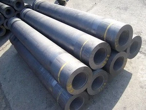 Good conductivity refractory graphite electrode for sale