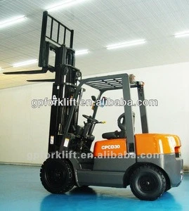 GP 1t/4.5m-6m 3-stage mast new diesel forklift price for Warehouse Transportation