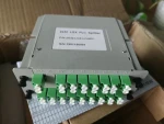 Gpon cassette lgx type fiber coupler  SC UPC LC APC fiber optic plc splitter module