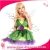 Import green fairy dress costume accessory wings Sexy Woodland Green Fairy Tinkerbell Party Dress Outfit Cosplay Costume from China