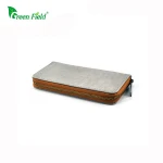 Green Field Custom Design Vegan Washable Kraft Paper Long Wallet