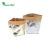 Import Green Field Flower Pot Planter Silver Color Washable Kraft Paper Pot Flowerpot Holder from China