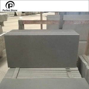 Grey basalt paving stone for paving tiles