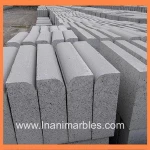 grey granite curbs kerbs curbstones