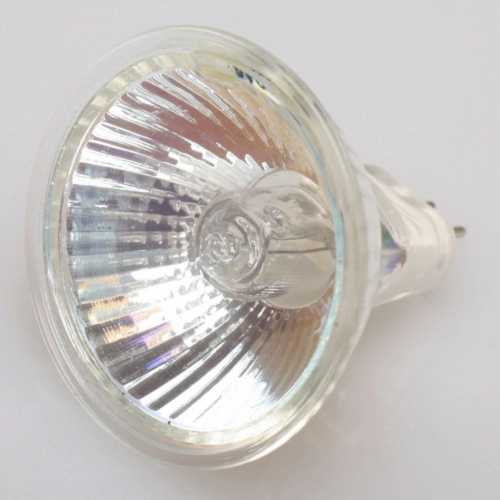 gu5.3 12v 24v 35w 50w halogen MR16 light lamp with clear glass