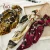 Import Hair Accessories Bobbles Bowknot Leopard Satin Scarf Hair Scrunchies for Ponytail 2 in 1 from China