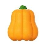 Halloween Pumpkin Teething Ball Small Animals Bite-Resistant Squeaky Sound Dog Toy Made Rubber Plastic Amazon Cross-Border New