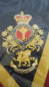 Hand Embroidered Welsh Badges horse ridding Blazer fabric saddle