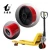 Hand pallet handling forklift produces 80*60 80*70 high quality iron core polyurethane PU wheels