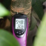 Handheld Digital Moisture Meter timber Wood Lumber Construction Materials Humidity Detector Tester 2 Pin Probe Backlight