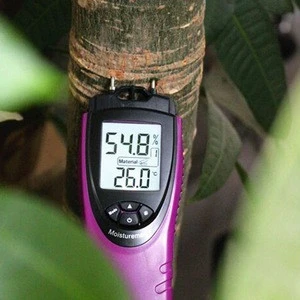 Handheld Digital Moisture Meter timber Wood Lumber Construction Materials Humidity Detector Tester 2 Pin Probe Backlight