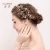 Import Handmade Flower Pearl Wedding Hairgrips Bridal Gold Leaves Princess Hair Clips from China
