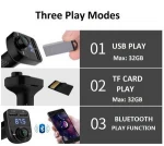 Handsfree Call Car Charger,Wireless Bluetooth FM Transmitter Radio Receiver&Mp3 Music Stereo Adapter,Dual USB Port Charger compa