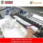 HAS VIDEO Bank ATM Thermal Cash Paper fax paper slitting and rewinding machine (Heavy duty)