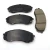 Import haval h9 accessories haval h9 parts HAVAL H9  brake pads  OE 3501110XKV08B from China