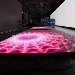 HD interactive dmx with 2 years warranty for free ground led display screen