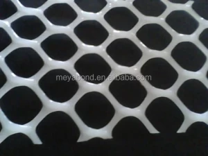HDPE diamond plastic rubber net mesh for animal fence