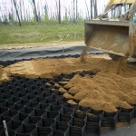 HDPE geocell price for anti-aging road construction
